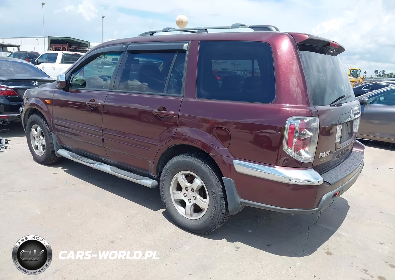 2008 Honda Pilot Ex-L VIN:5FNYF28608B000521 - 3