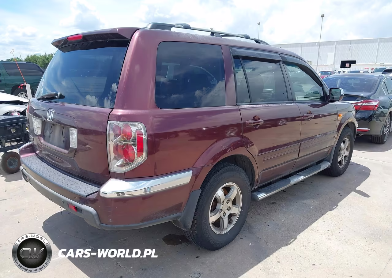 2008 Honda Pilot Ex-L VIN:5FNYF28608B000521 - 4
