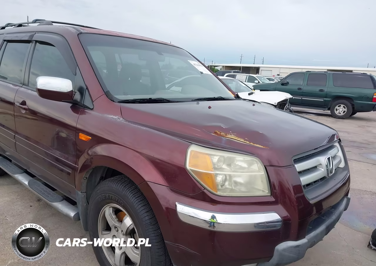 2008 Honda Pilot Ex-L VIN:5FNYF28608B000521 - 6