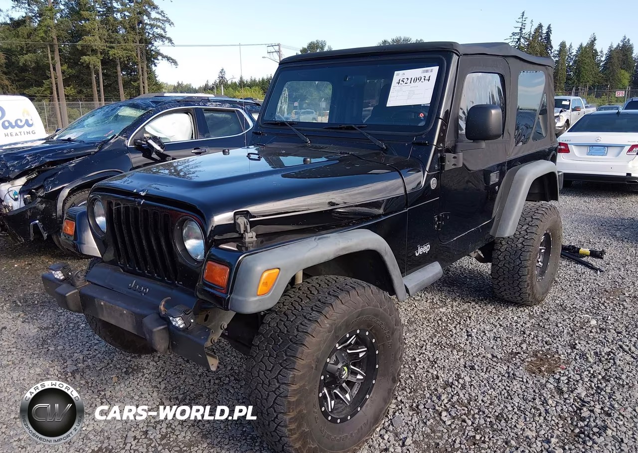2005 Jeep Wrangler X VIN:1J4FA39S25P365656 - 2