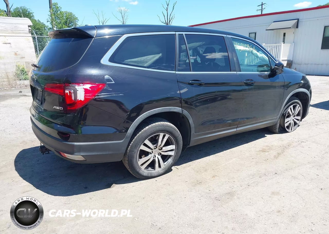 2016 Honda Pilot Ex-L VIN:5FNYF6H69GB090452 - 4