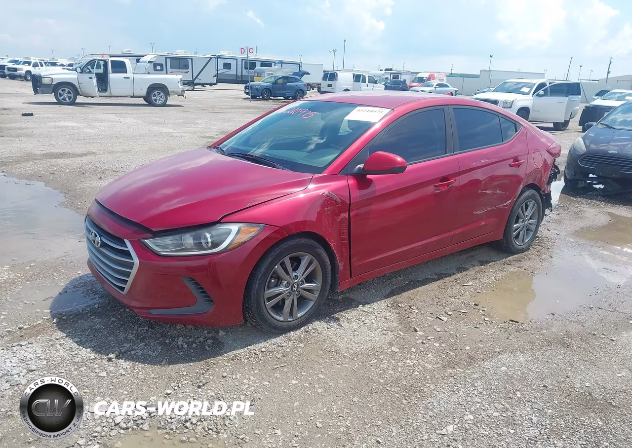 2018 Hyundai Elantra Sel VIN:5NPD84LF7JH218121 - 2
