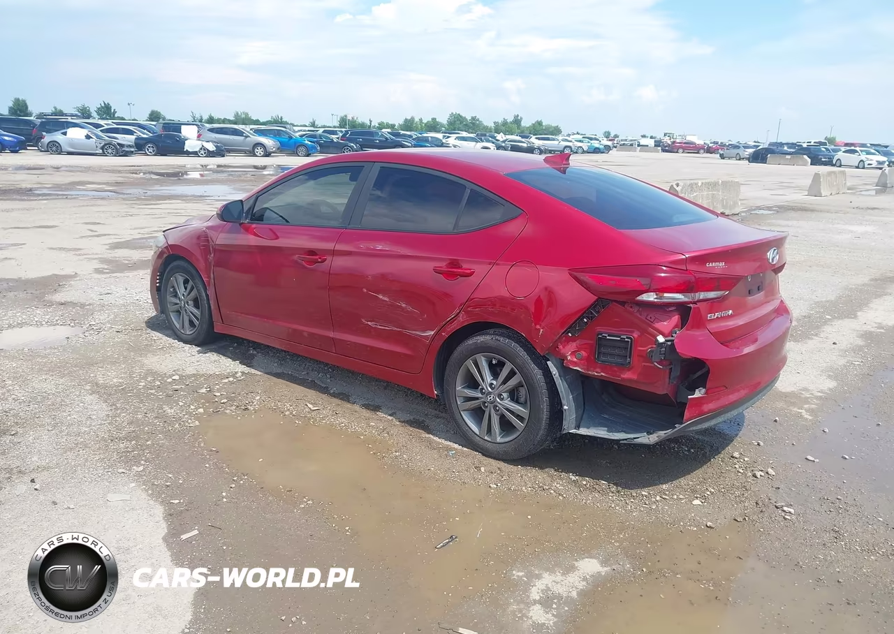 2018 Hyundai Elantra Sel VIN:5NPD84LF7JH218121 - 3