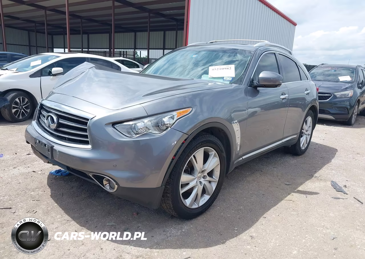 2012 Infiniti Fx35 VIN:JN8AS1MU9CM122665 - 2