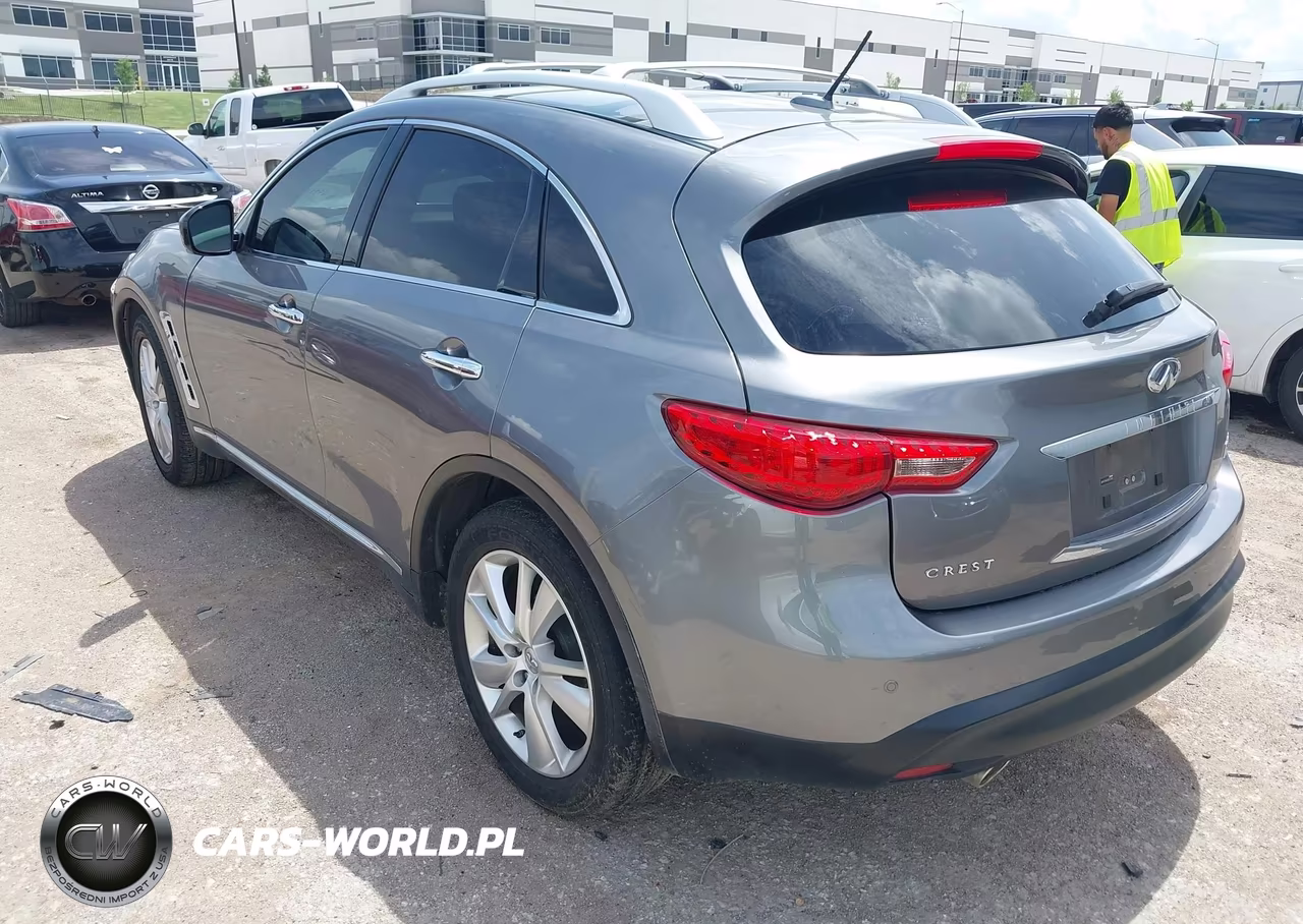 2012 Infiniti Fx35 VIN:JN8AS1MU9CM122665 - 3