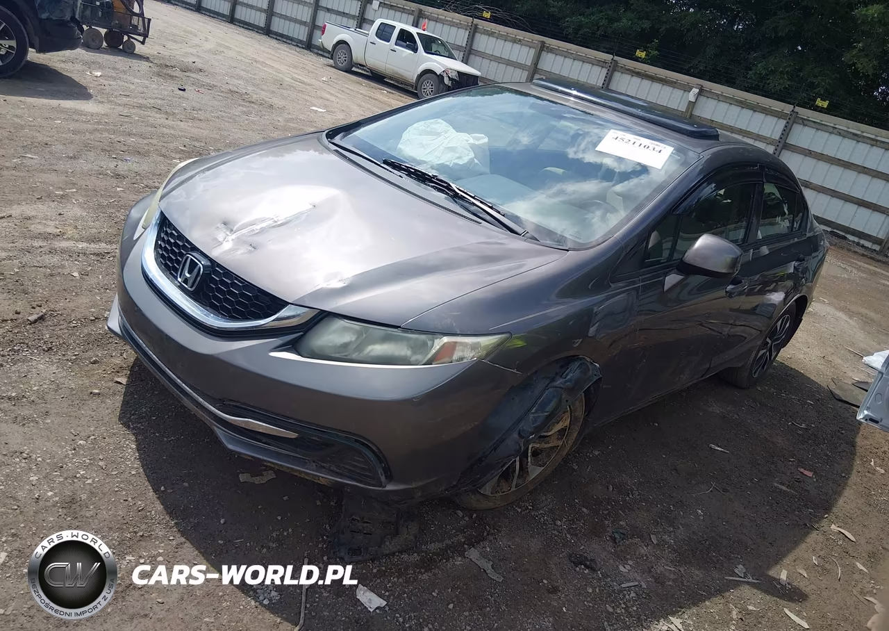 2013 Honda Civic Ex VIN:19XFB2F8XDE038538 - 2