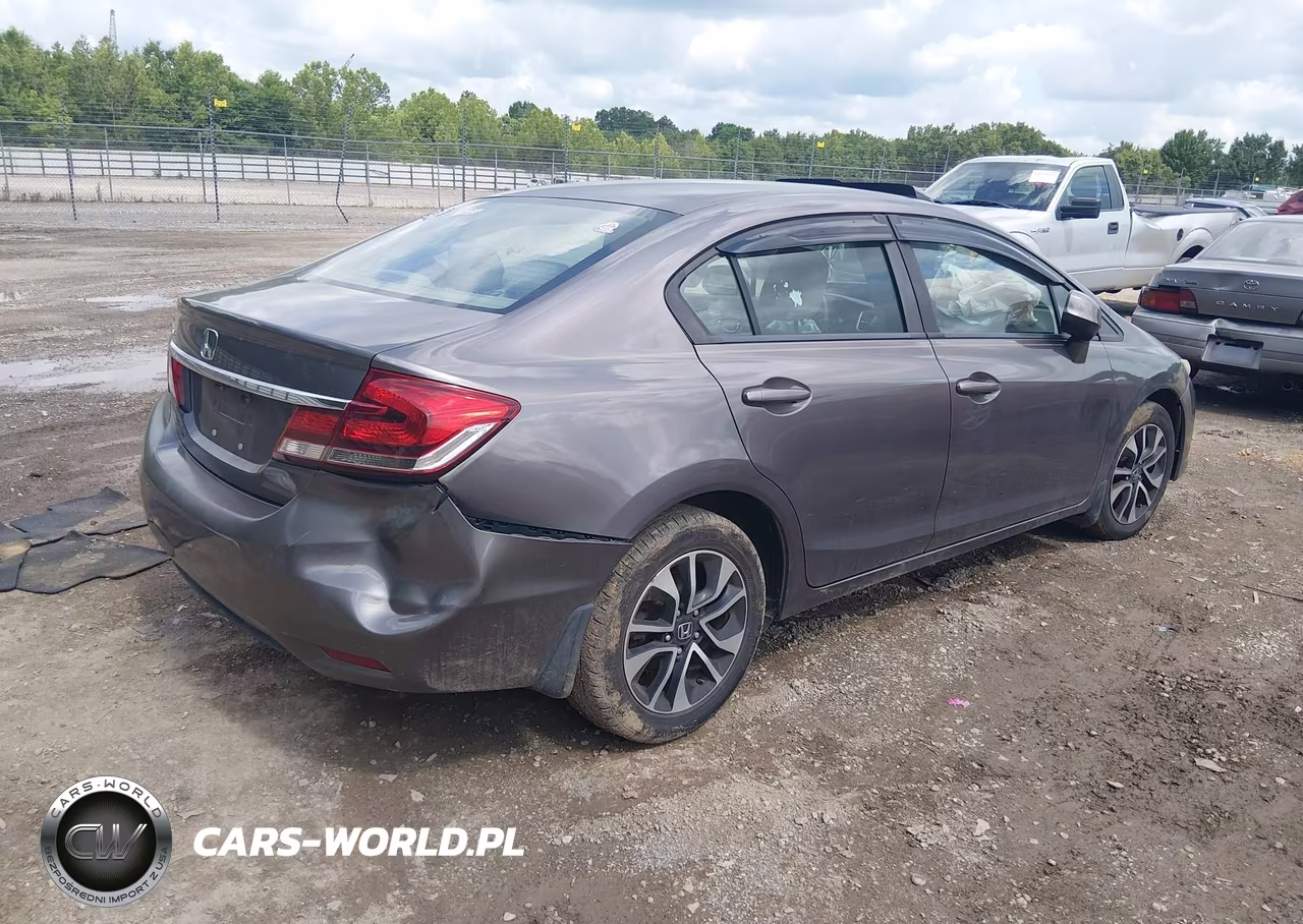 2013 Honda Civic Ex VIN:19XFB2F8XDE038538 - 4