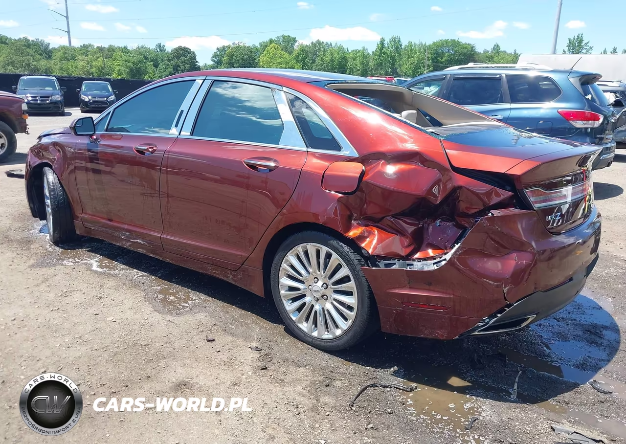 2016 Lincoln Mkz VIN:3LN6L2G90GR626994 - 3