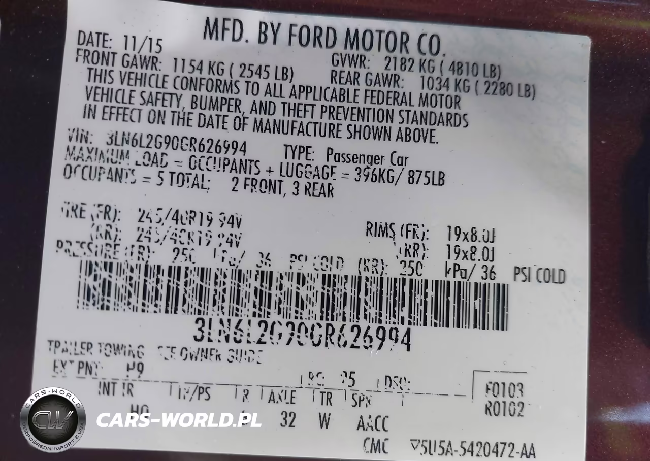 2016 Lincoln Mkz VIN:3LN6L2G90GR626994 - 9