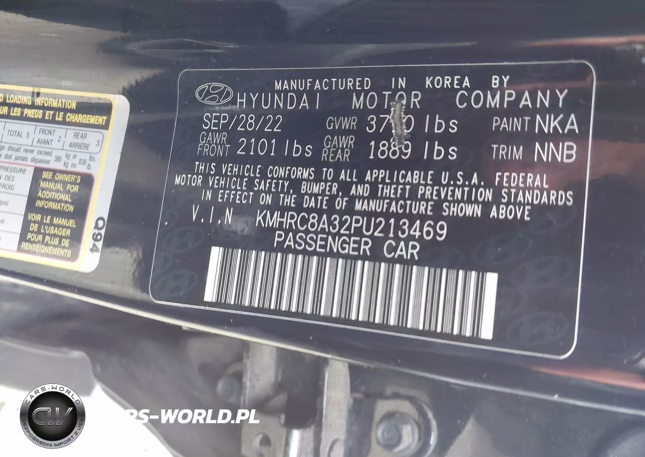 2023 Hyundai Venue Sel VIN:KMHRC8A32PU213469 - 9