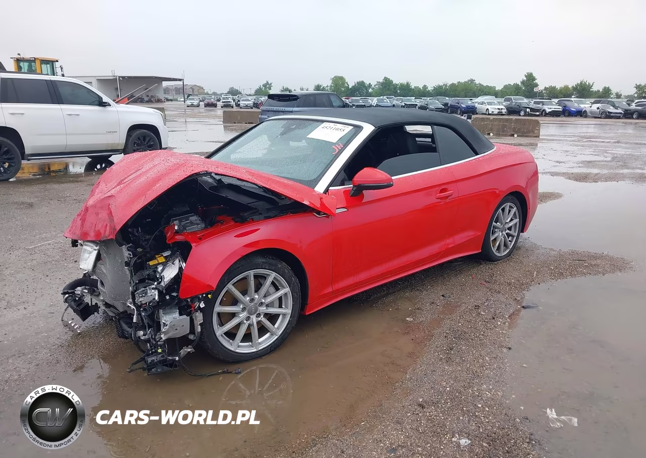 2024 Audi A5 Cabriolet Prestige 45 Tfsi S Line Quattro S Tronic VIN:WAU5AGF50RN009390 - 2