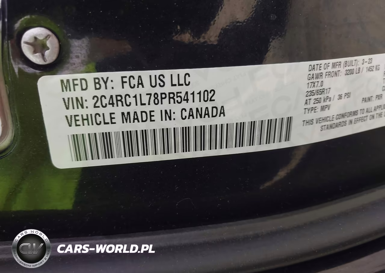 2023 Chrysler Pacifica Hybrid Touring L VIN:2C4RC1L78PR541102 - 9