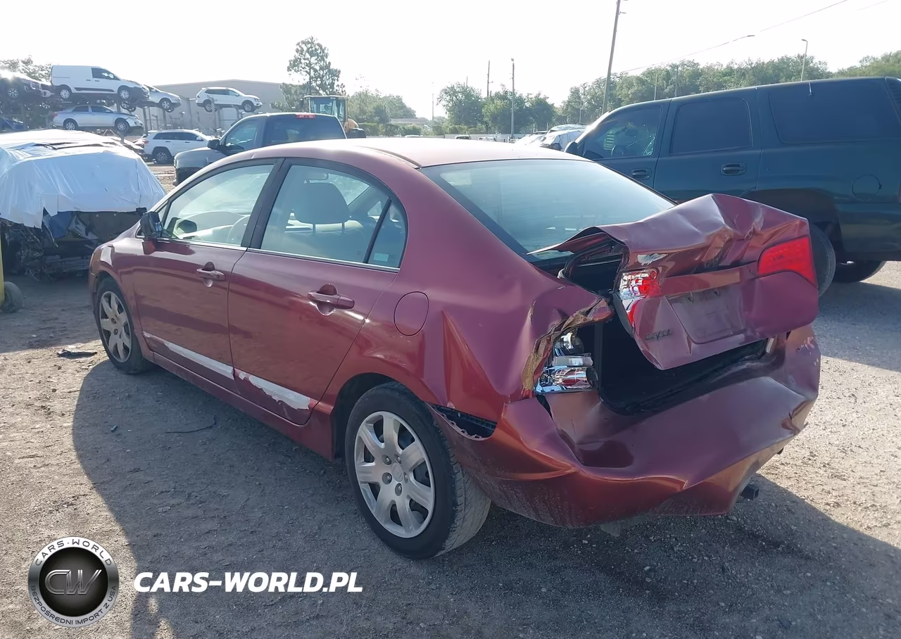 2006 Honda Civic Lx VIN:1HGFA16596L010860 - 3