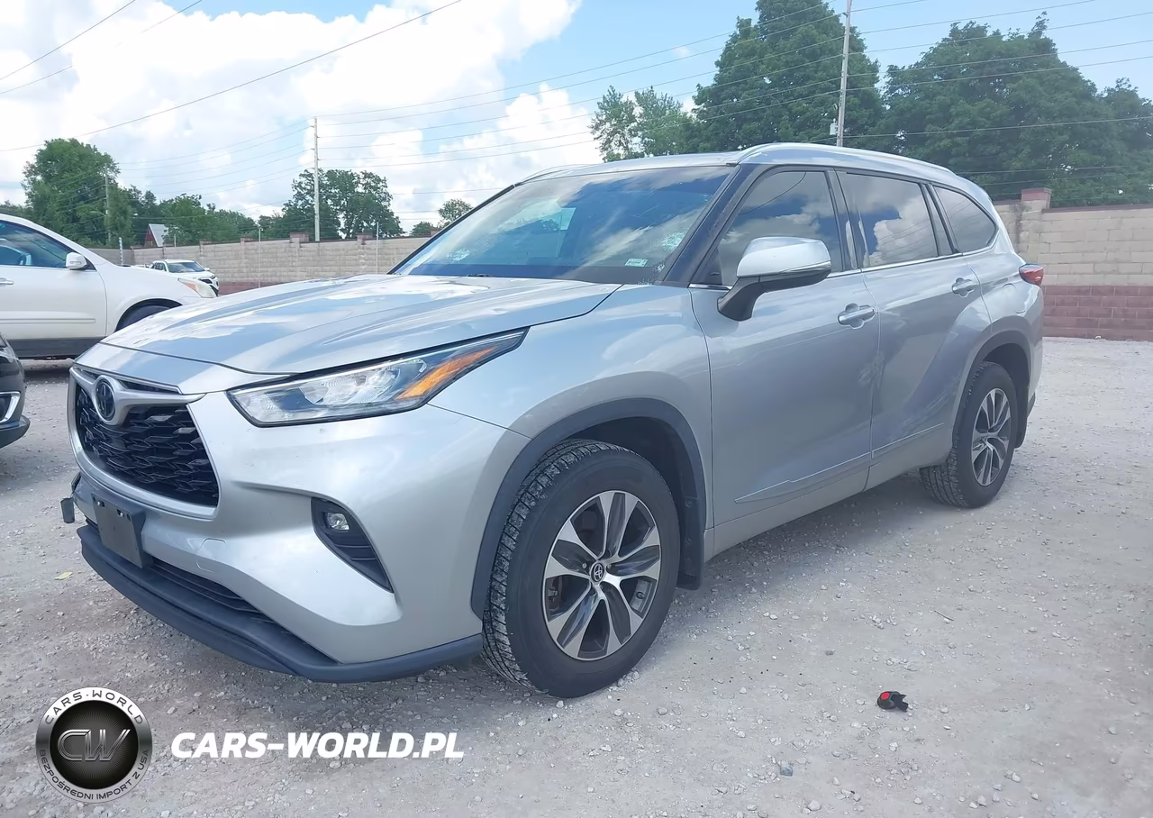 2020 Toyota Highlander Xle VIN:5TDGZRBH2LS501999 - 2