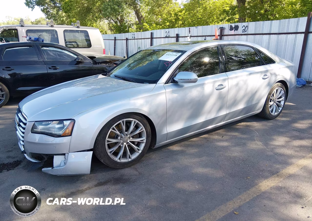 2013 Audi A8 L 3.0T VIN:WAURGAFD3DN032966 - 2
