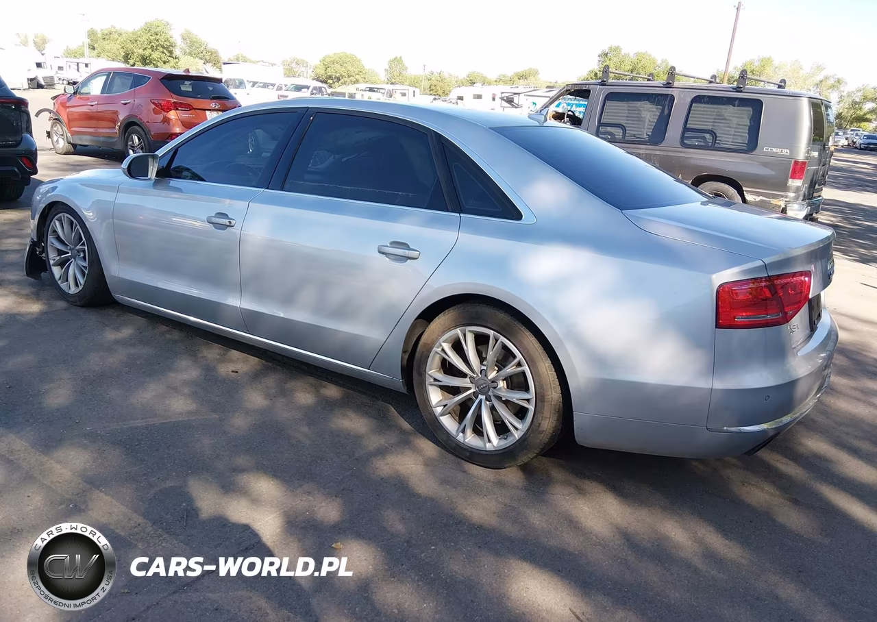 2013 Audi A8 L 3.0T VIN:WAURGAFD3DN032966 - 3