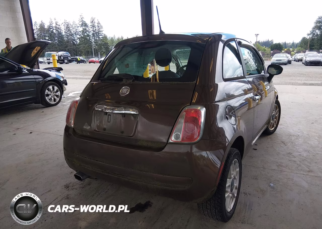 2012 Fiat 500 Pop VIN:3C3CFFAR4CT277614 - 4