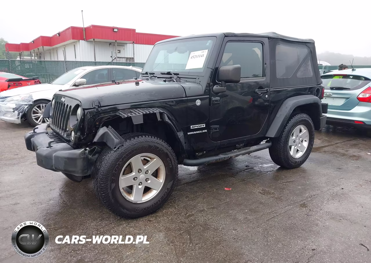 2014 Jeep Wrangler Sport VIN:1C4AJWAG5EL118440 - 2