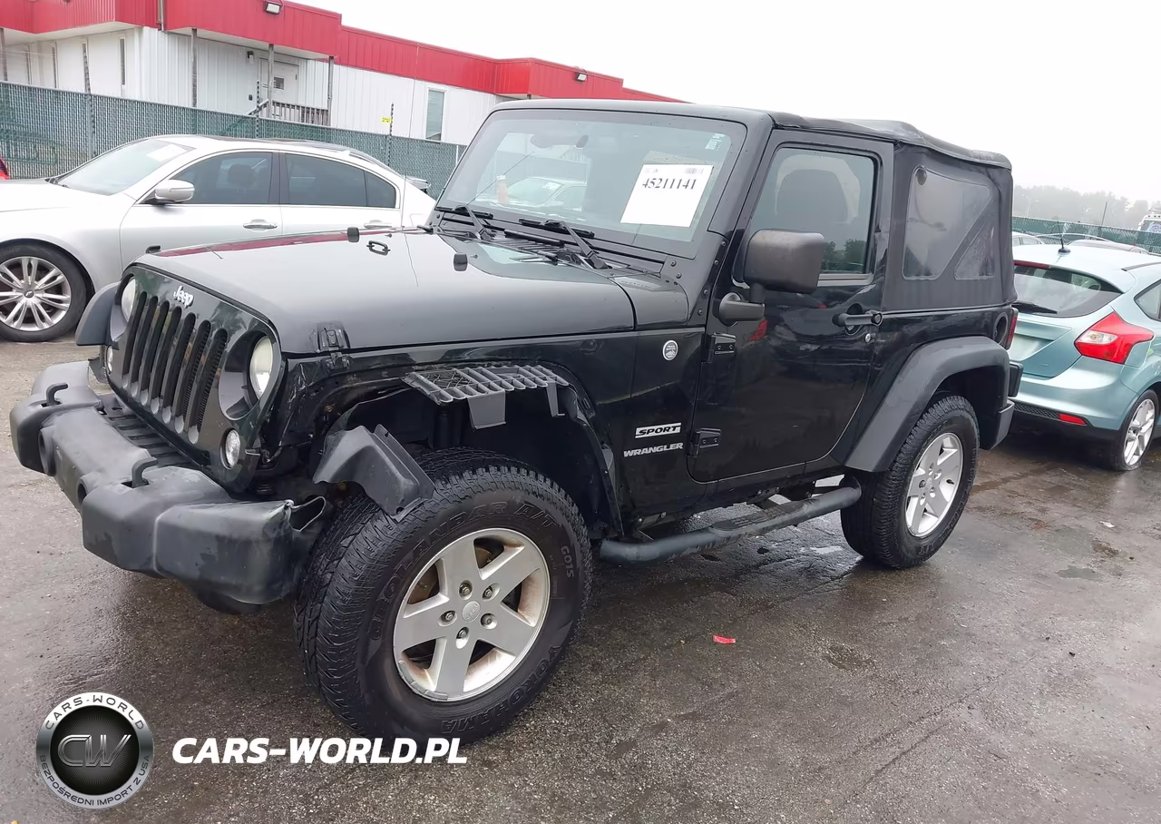 2014 Jeep Wrangler Sport VIN:1C4AJWAG5EL118440 - 6