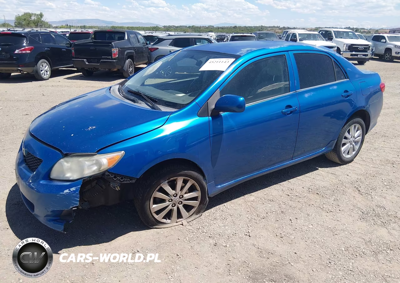 2010 Toyota Corolla Le VIN:1NXBU4EE0AZ193829 - 2
