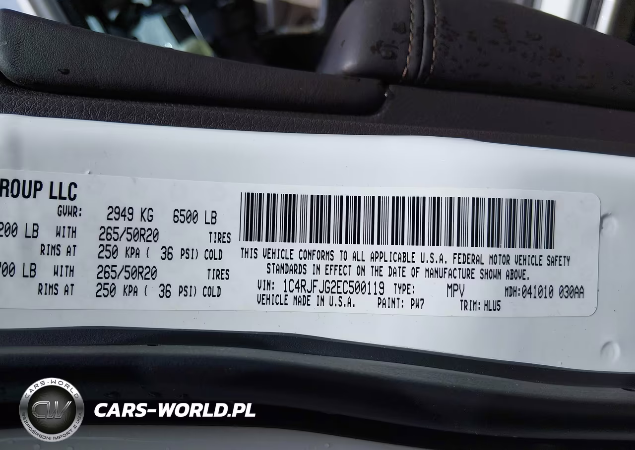 2014 Jeep Grand Cherokee Summit VIN:1C4RJFJG2EC500119 - 9