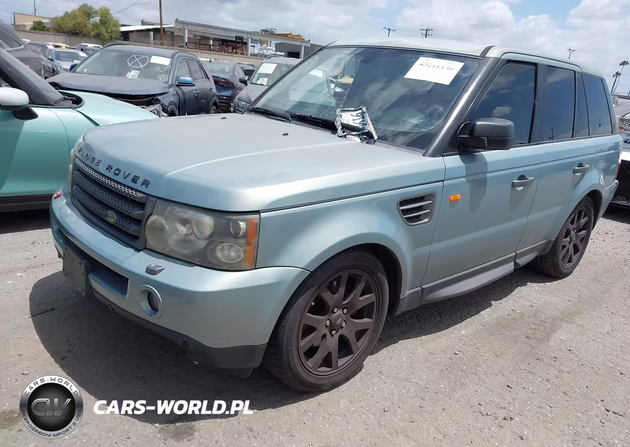 2008 Land Rover Range Rover Sport Hse VIN:SALSK25458A138836 - 2