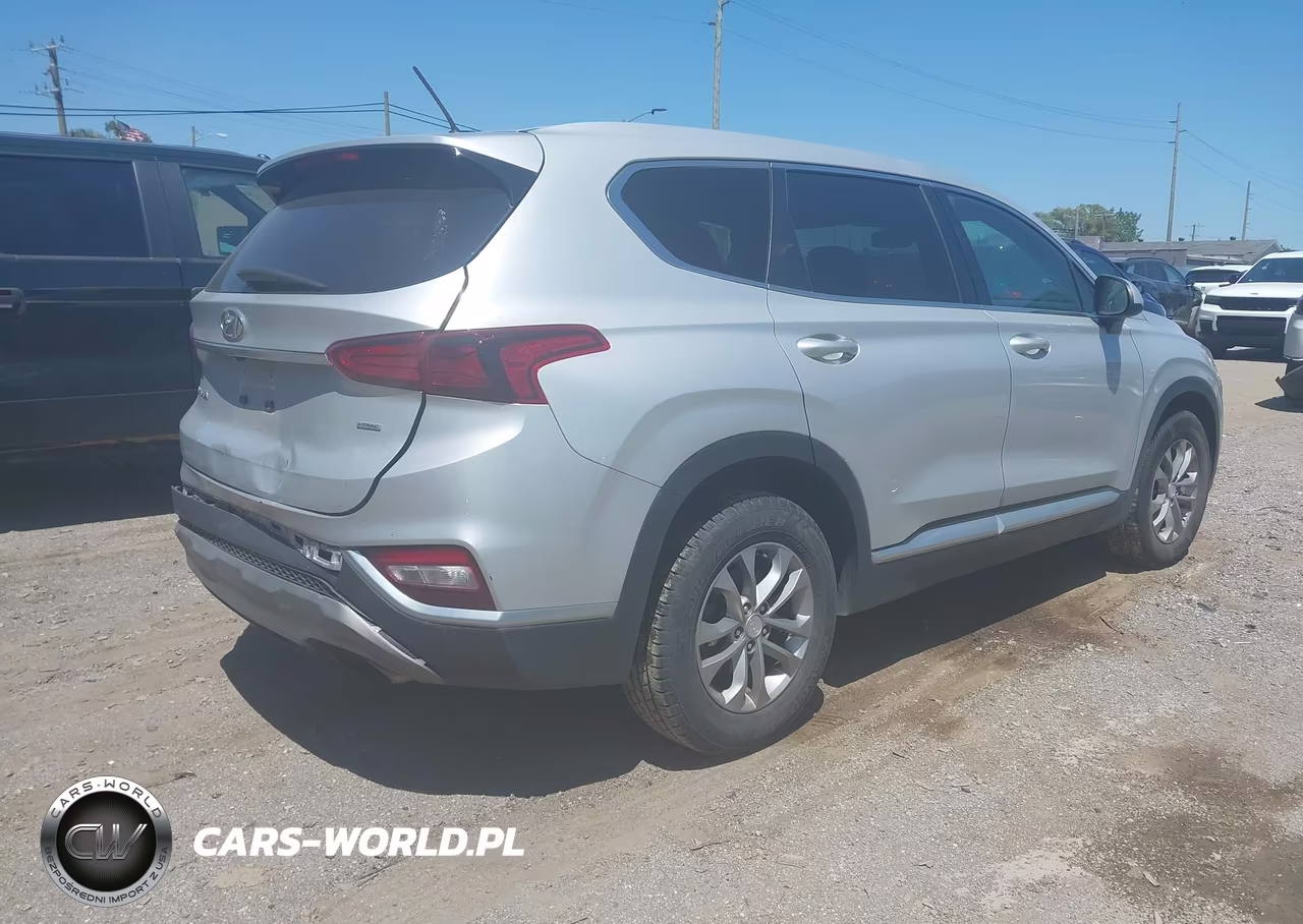 2019 Hyundai Santa Fe Se VIN:5NMS2CAD2KH119208 - 4