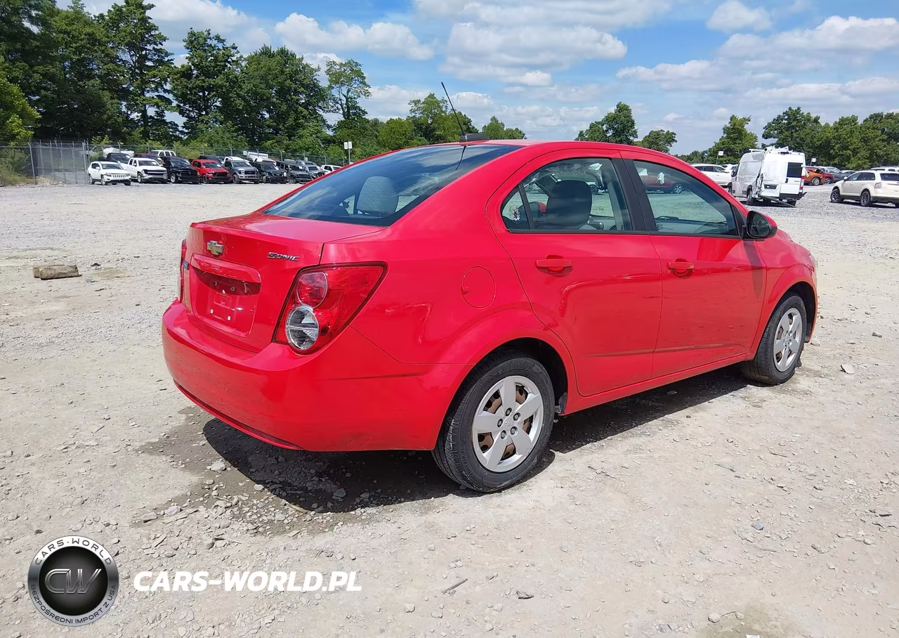 2016 Chevrolet Sonic Ls Auto VIN:1G1JA5SH6G4177925 - 4