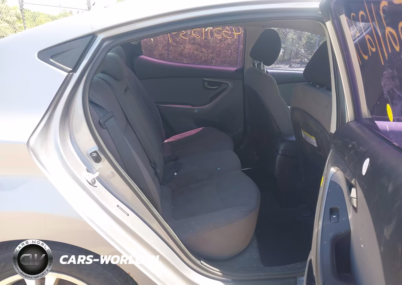 2016 Hyundai Elantra Se VIN:5NPDH4AEXGH705560 - 8