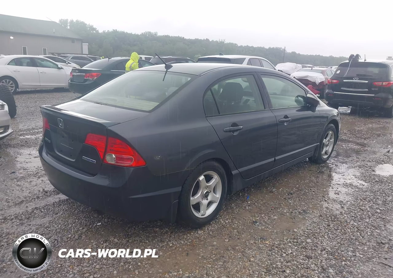 2008 Honda Civic Hybrid VIN:JHMFA36268S020530 - 4