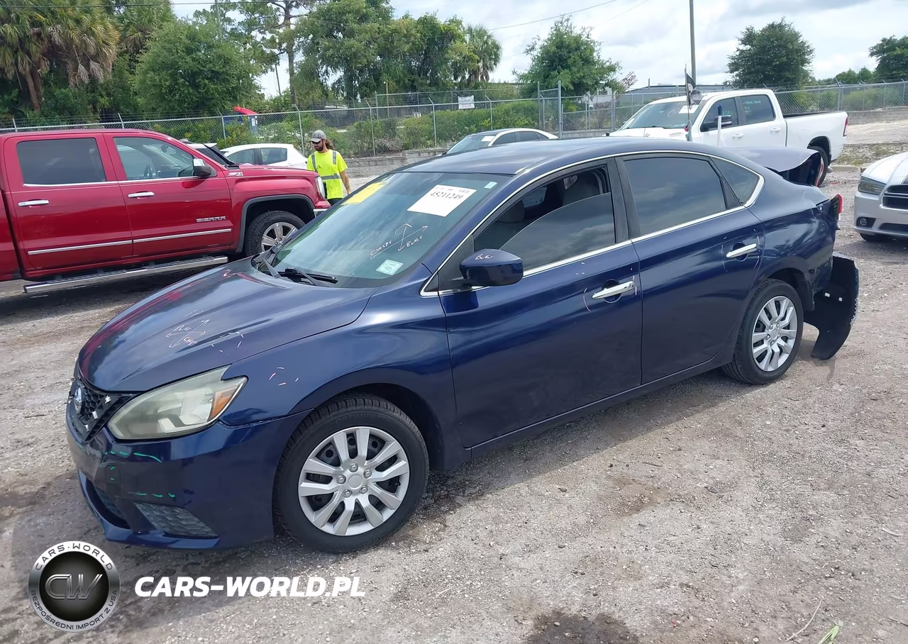 2017 Nissan Sentra Sv VIN:3N1AB7AP7HY329348 - 2