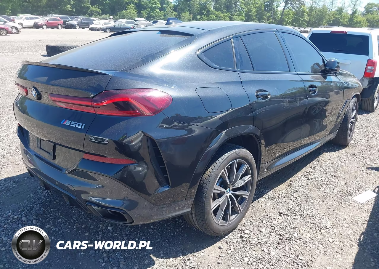 2023 BMW X6 M50I VIN:5UXCY8C06P9P49860 - 4