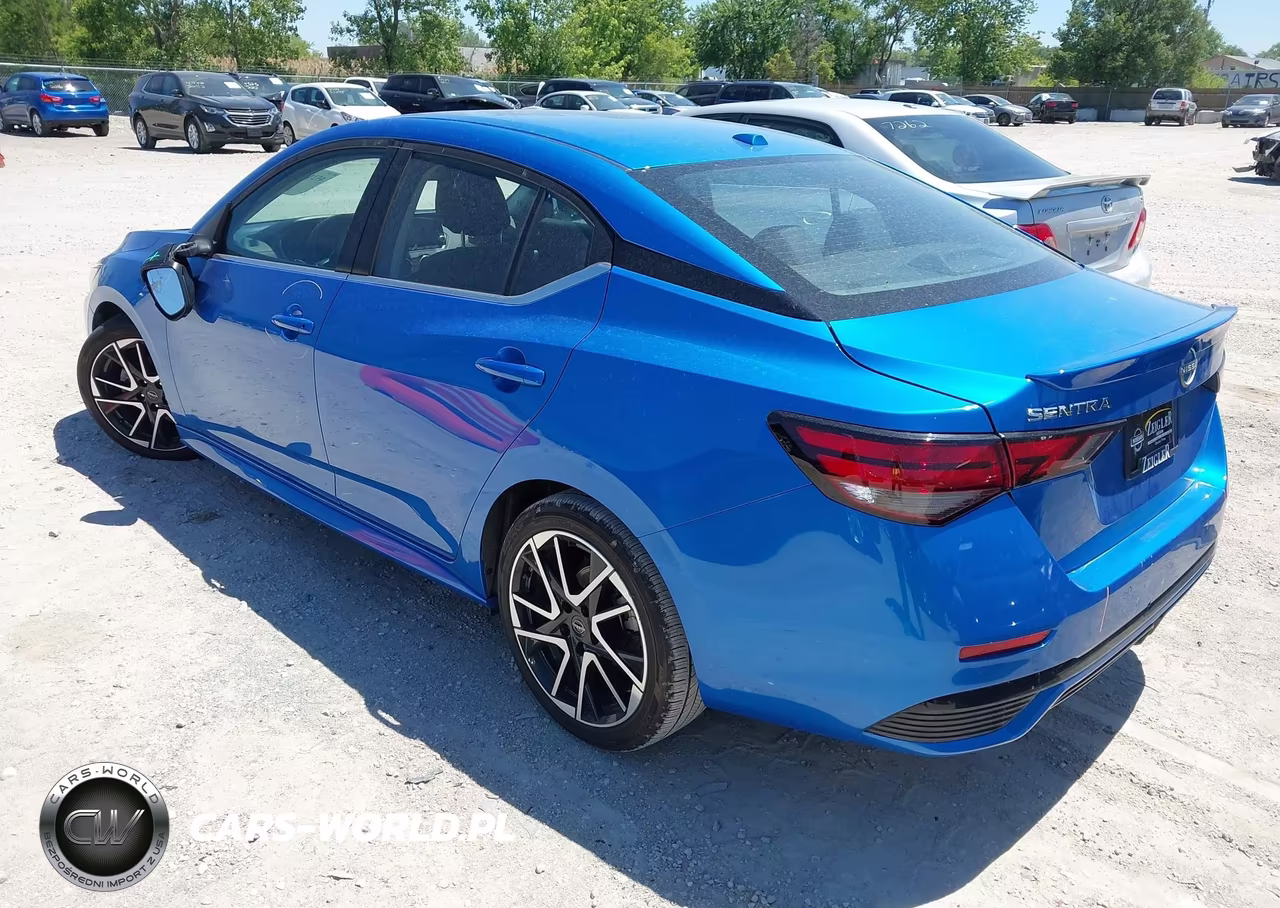 2025 Nissan Sentra Sr VIN:3N1AB8DV0SY206773 - 3