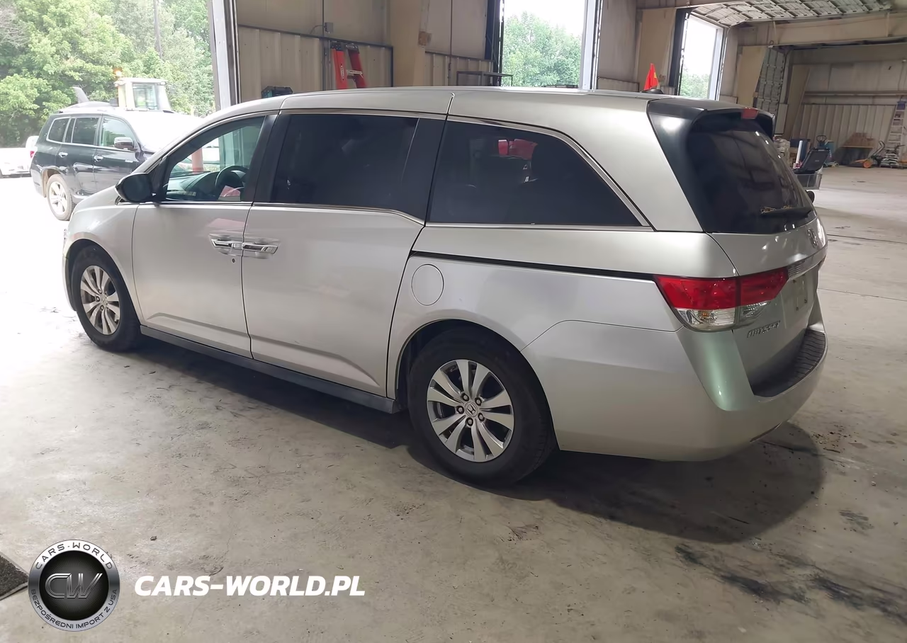 2014 Honda Odyssey Ex-L VIN:5FNRL5H67EB002521 - 3