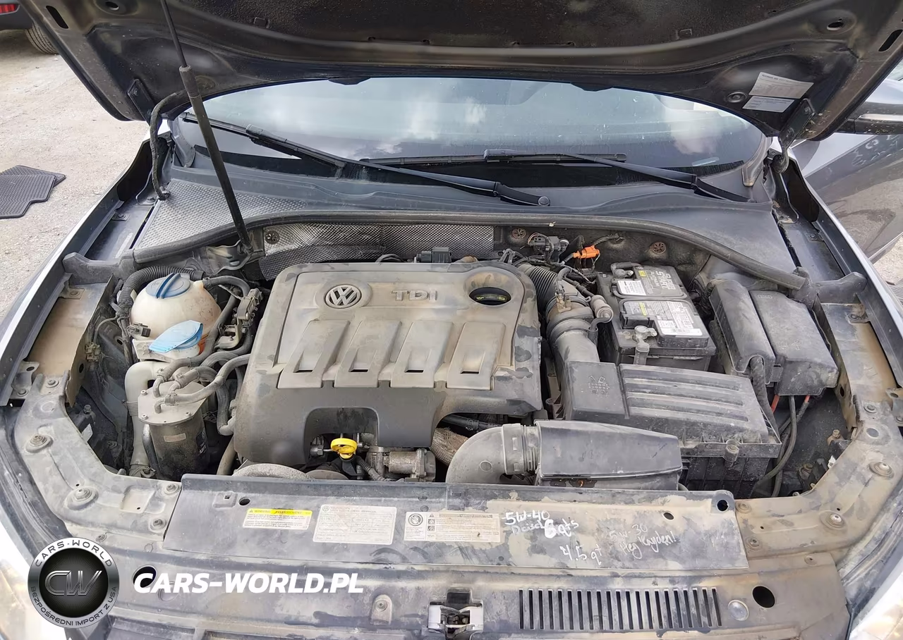 2014 Volkswagen Passat 2.0L Tdi Se VIN:1VWBN7A3XEC069048 - 10