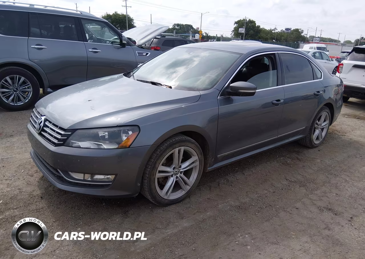 2014 Volkswagen Passat 2.0L Tdi Se VIN:1VWBN7A3XEC069048 - 2