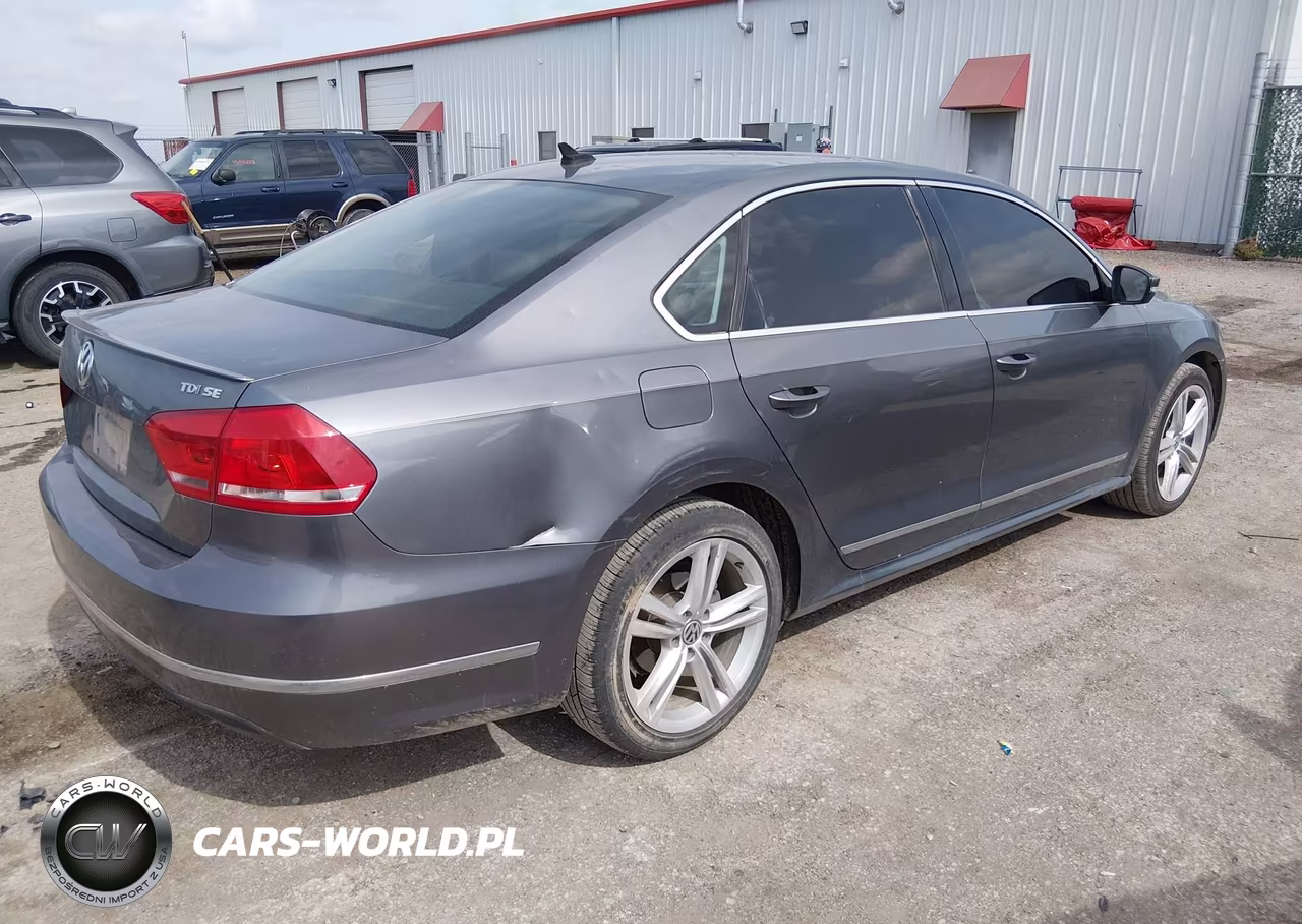 2014 Volkswagen Passat 2.0L Tdi Se VIN:1VWBN7A3XEC069048 - 4