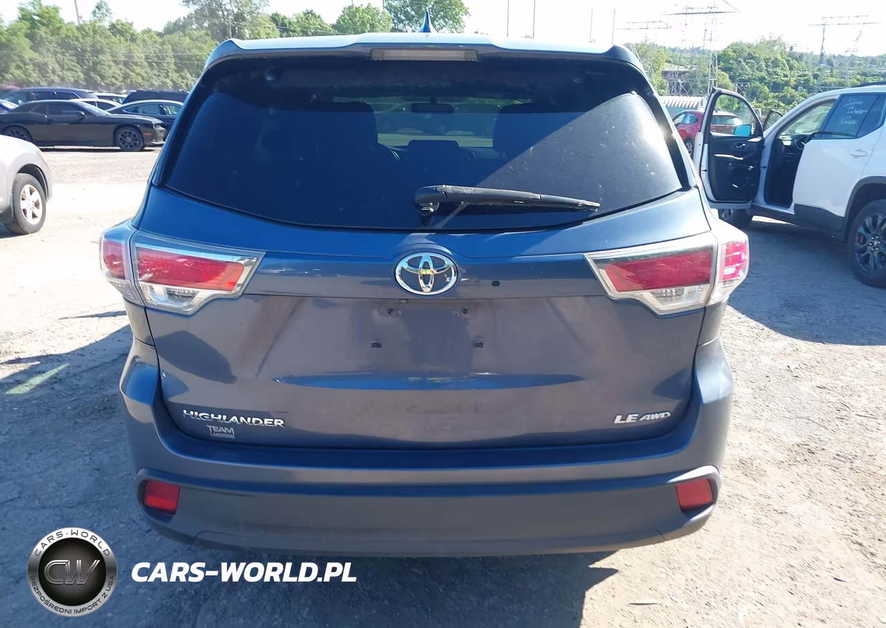 2016 Toyota Highlander Le Plus V6-Le V6 VIN:5TDBKRFH0GS258305 - 16