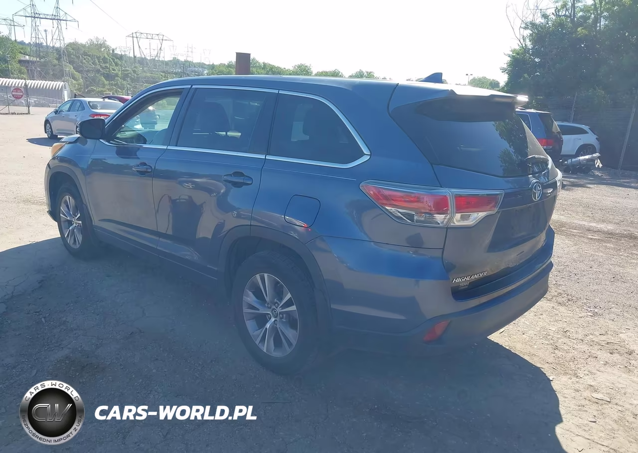 2016 Toyota Highlander Le Plus V6-Le V6 VIN:5TDBKRFH0GS258305 - 3