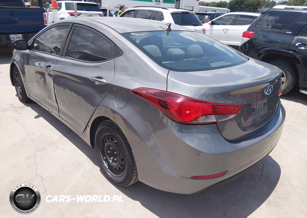 2014 Hyundai Elantra Se VIN:5NPDH4AE8EH467527 - 3