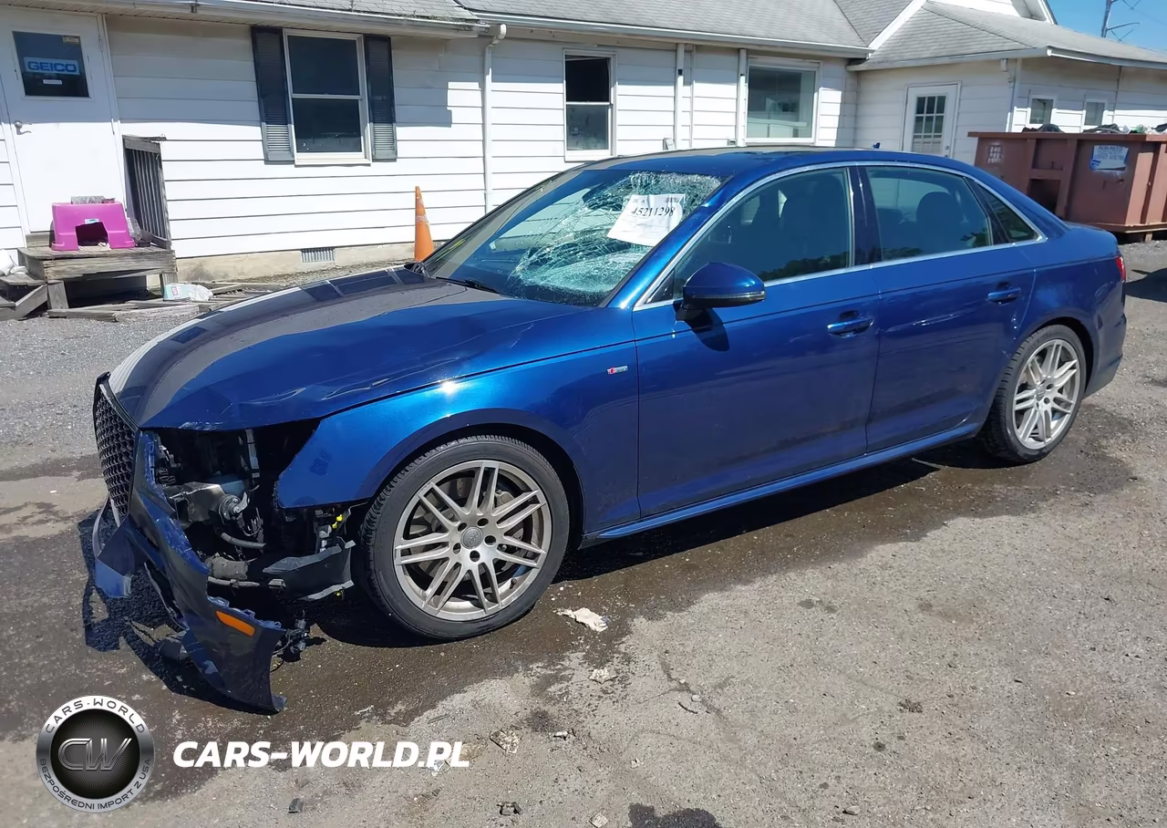 2017 Audi A4 2.0T Premium VIN:WAUENAF43HN005518 - 2
