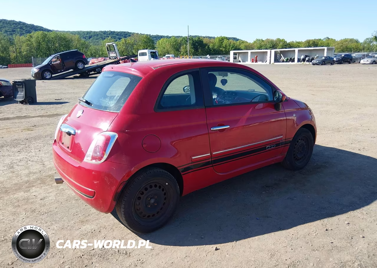 2013 Fiat 500 Pop VIN:3C3CFFAR7DT709484 - 4