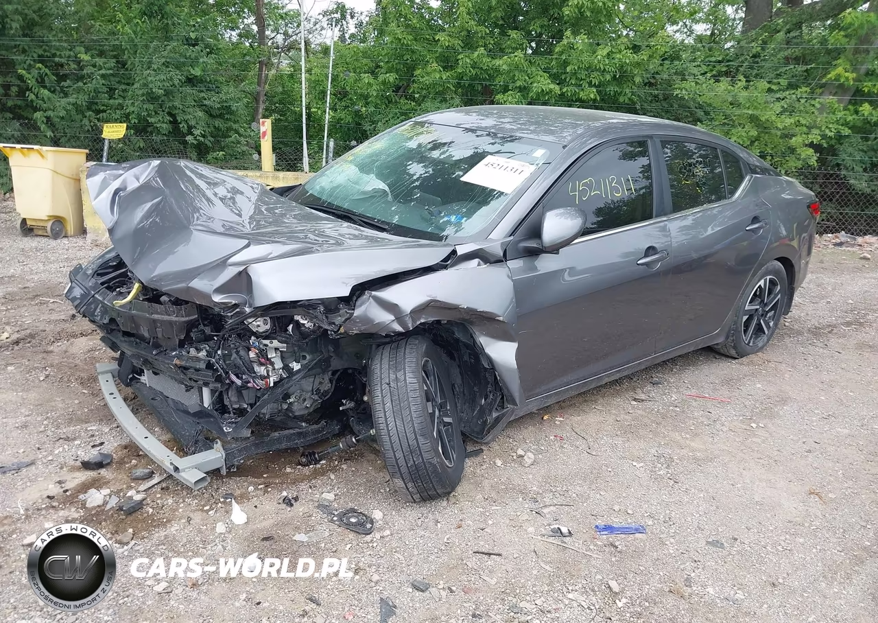 2025 Nissan Sentra Sv VIN:3N1AB8CV5SY337974 - 2