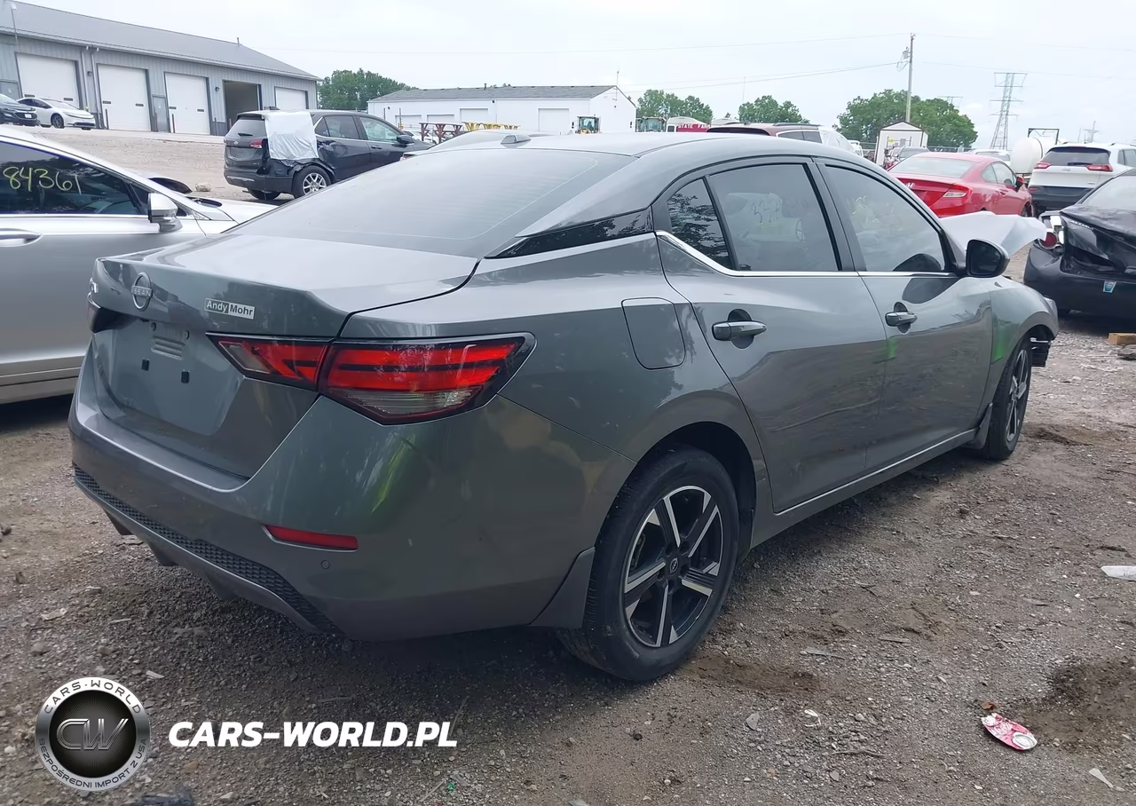 2025 Nissan Sentra Sv VIN:3N1AB8CV5SY337974 - 4