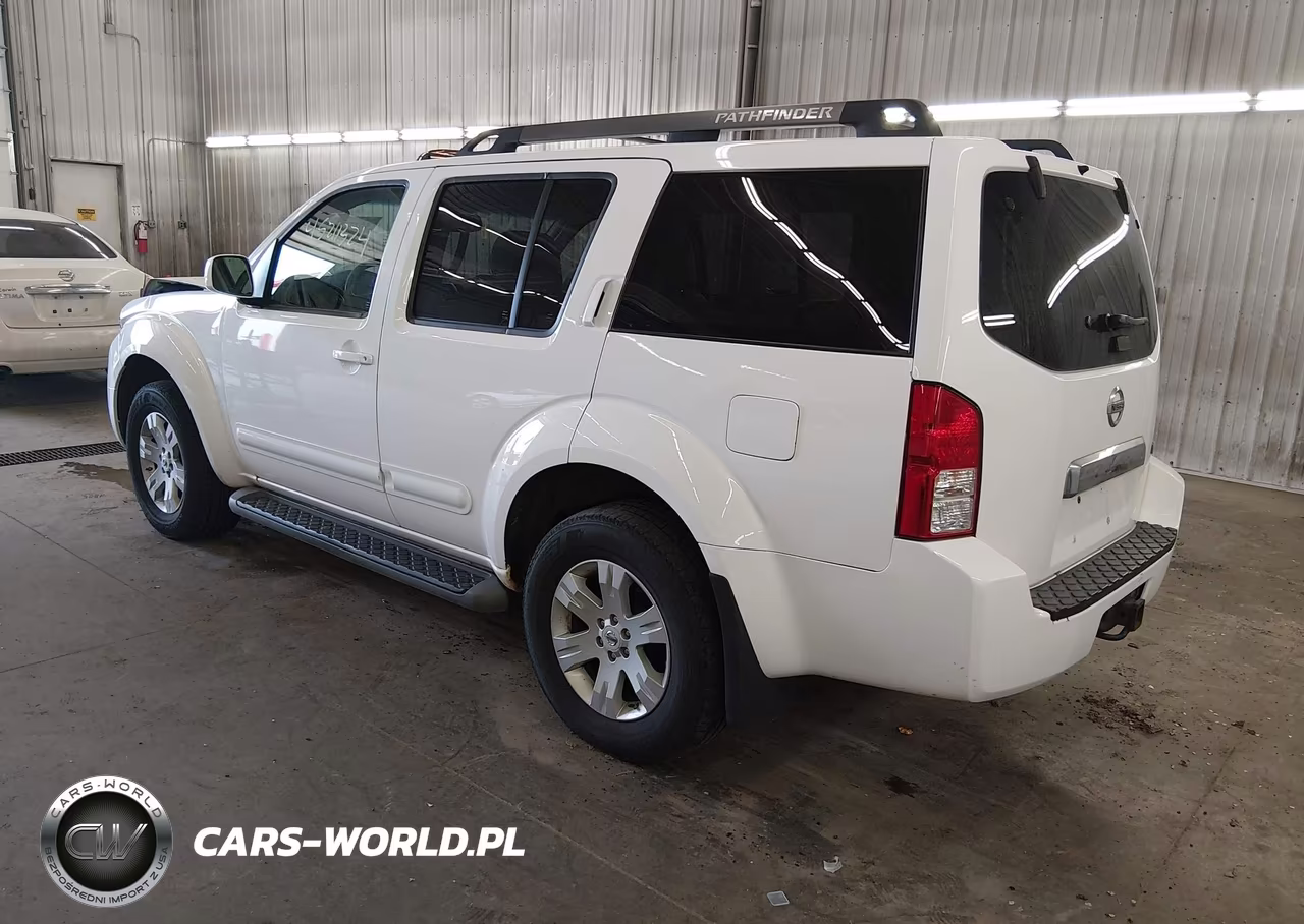 2007 Nissan Pathfinder Le VIN:5N1AR18W17C648864 - 3