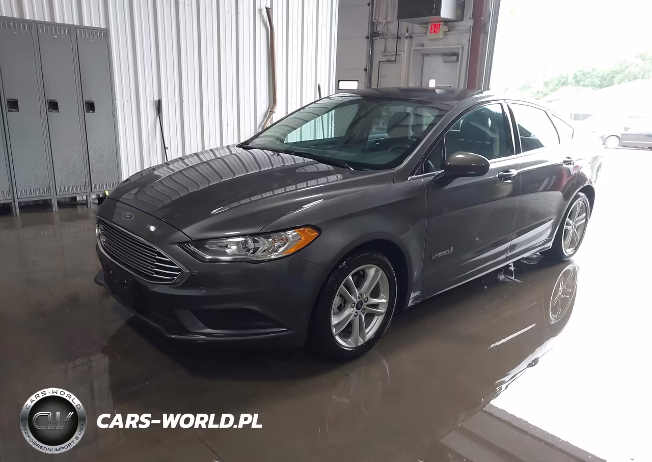 2018 Ford Fusion Hybrid S VIN:3FA6P0UU1JR123008 - 2