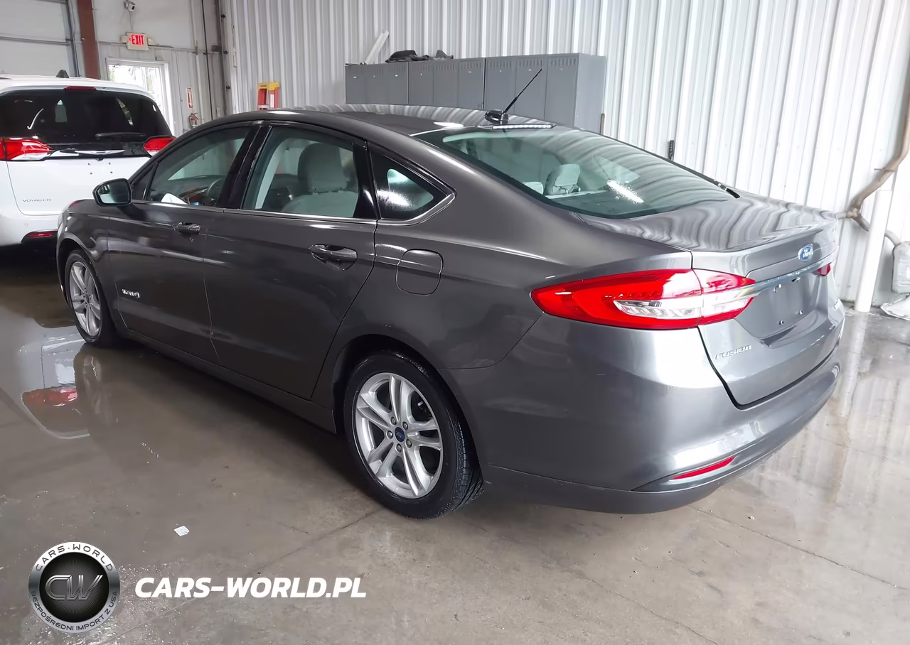 2018 Ford Fusion Hybrid S VIN:3FA6P0UU1JR123008 - 3