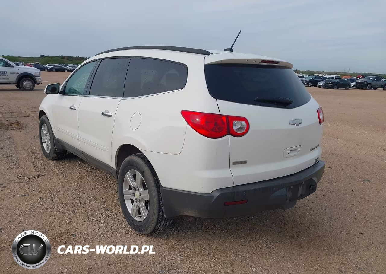 2012 Chevrolet Traverse 2Lt VIN:1GNKRJED9CJ177698 - 3