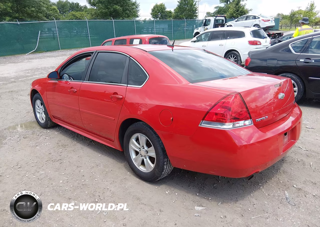 2012 Chevrolet Impala Ls VIN:2G1WA5E37C1205226 - 3