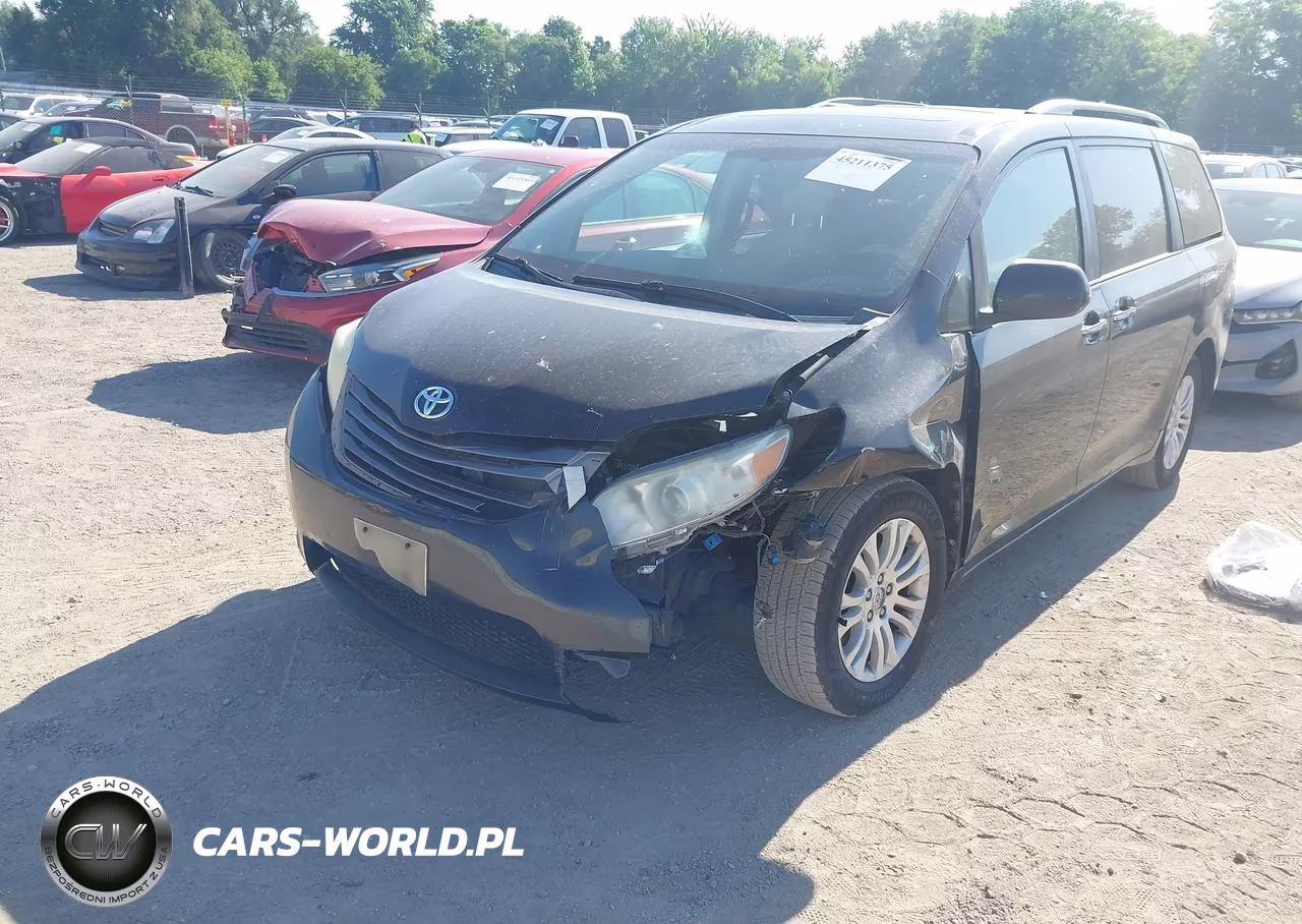 2013 Toyota Sienna Xle V6 8 Passenger VIN:5TDYK3DC3DS329054 - 2